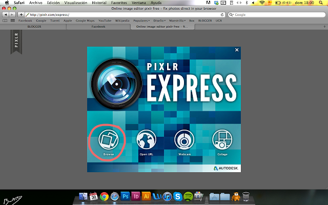 Edita tus fotografías con Pixlr