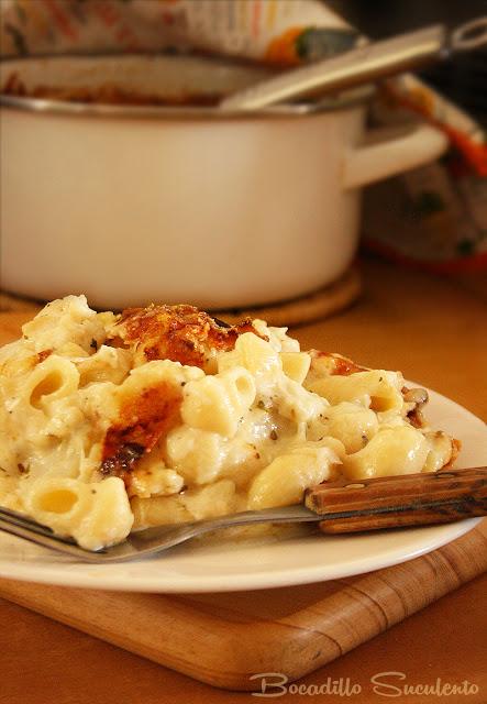Tiburones y Coliflor Gratinados.