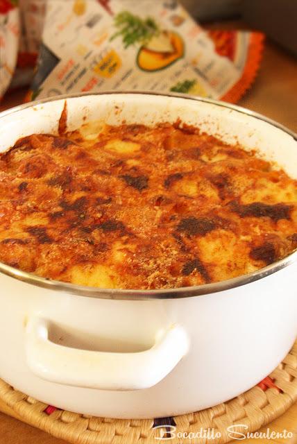 Tiburones y Coliflor Gratinados.