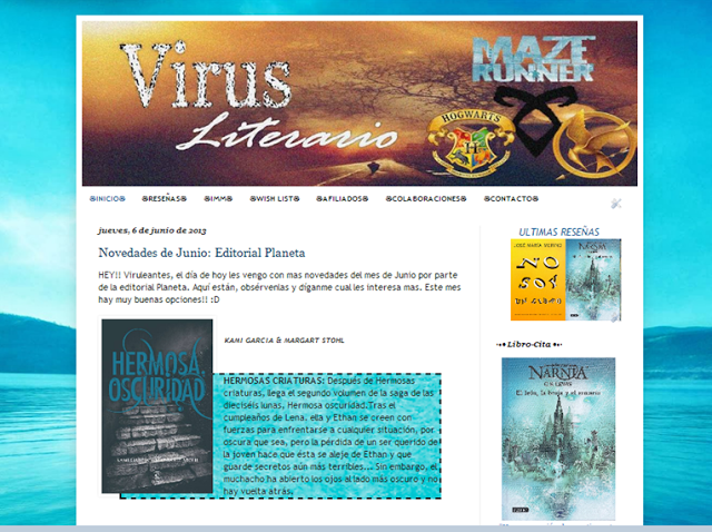 Nuevo Menú en el Blog ¿Me ayudan a Elegir?