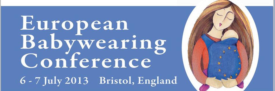 European Babywearing Conference 2013- Bristol 6-7 Julio
