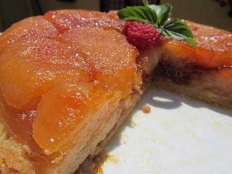 Tarta Tatín de almendra