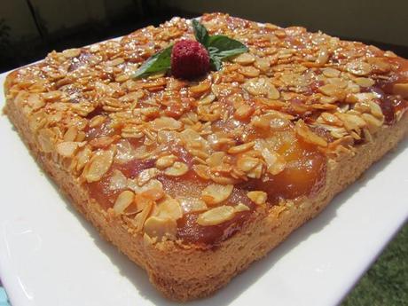 Tarta Tatín de almendra