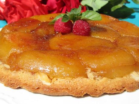 Tarta Tatín de almendra Ana Sevilla Tarta de manzana