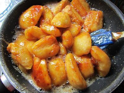Tarta Tatín de almendra