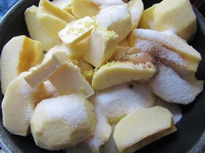 Tarta Tatín de almendra