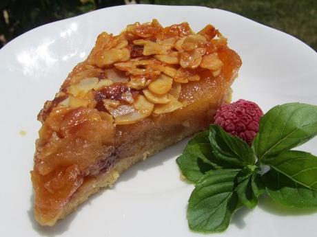 Tarta Tatín de almendra