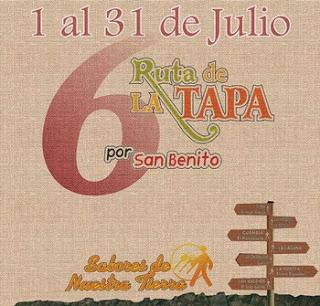 VI ruta de la tapa por San Benito