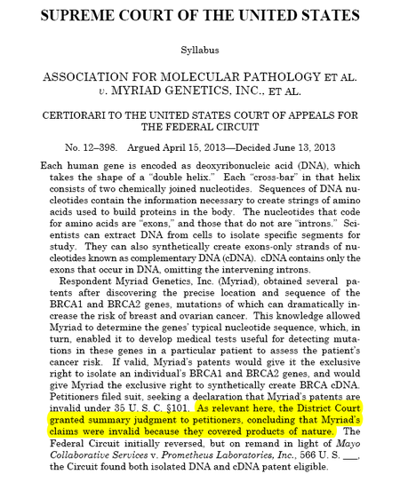 ¿Los genes tienen dueño?