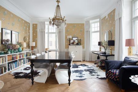 Mezcla de estilos en un piso de más de un millón de euros revestimientos paredes madera papel pintado muebles grandes pisos grandes decoración mezcla estilo nórdico decoración estilo nórdico interiores decoración mint estilo nórdico decoración mezcla de estilos decoración diseño interiores nórdicos complementos accesorios hogar decoración blog estilo nórdico interiores