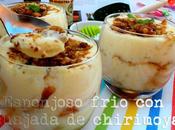 Esponjoso frío cuajada chirimoya "Costa Tropical" #gastroalmunecar2013