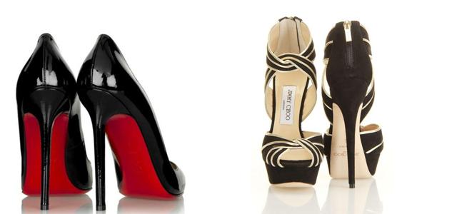 louboutin jimmy choo tacón aguja