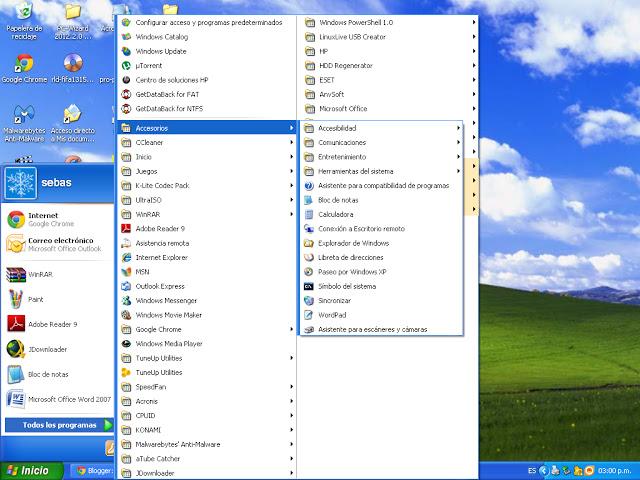 Como restaurar el sistema