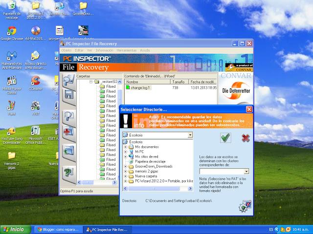 Como recuperar datos borrados