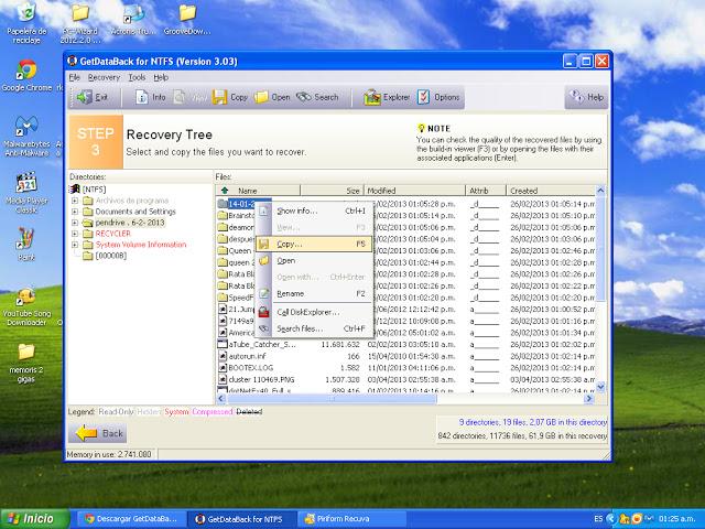 Como recuperar datos borrados