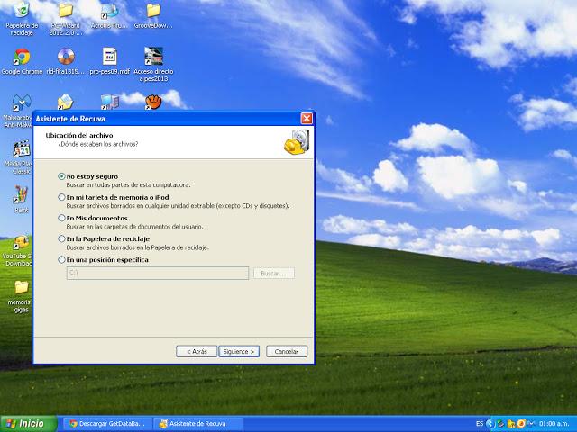 Como recuperar datos borrados