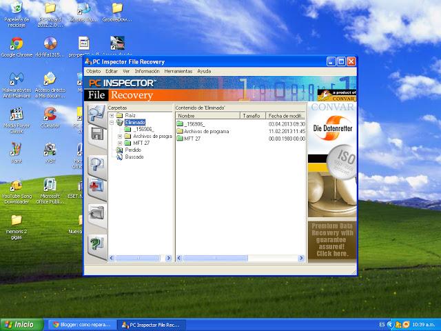 Como recuperar datos borrados