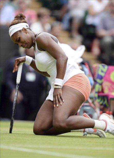 Serena Williams dice adiós a su sueño de ganar su sexto Wimbledon
