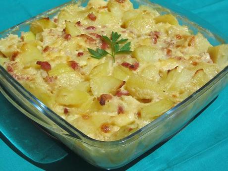 Patatas gratinadas (Tartiflette)