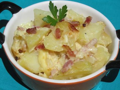 Patatas gratinadas (Tartiflette)