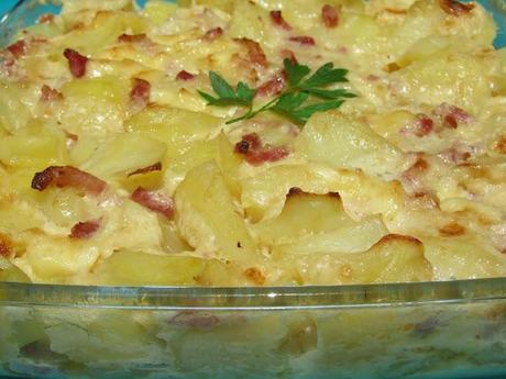 Patatas gratinadas (Tartiflette)