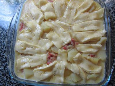 Patatas gratinadas (Tartiflette)
