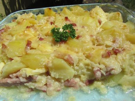 Patatas gratinadas (Tartiflette)