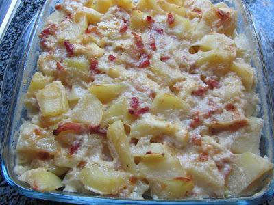 Patatas gratinadas (Tartiflette)