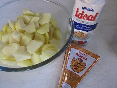 Patatas gratinadas (Tartiflette)