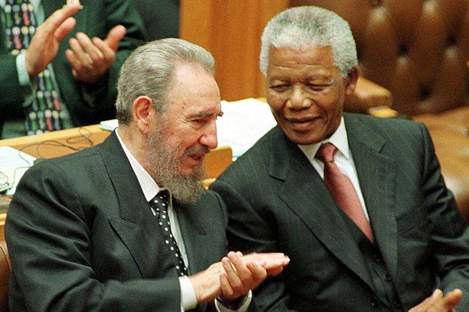 FIDEL Y MANDELA, AMIGOS DESDE SIEMPRE...