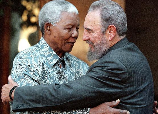 FIDEL Y MANDELA, AMIGOS DESDE SIEMPRE...