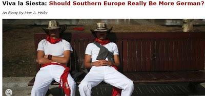 Siesta, toros, fútbol y flamenco.