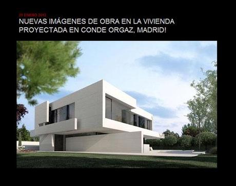 A-cero Projects NUEVAS IMÁGENES DE OBRA DE UNA VIVIENDA A-CERO PROYECTADA EN MADRID