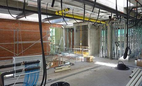 A-cero Projects NUEVAS IMÁGENES DE OBRA DE UNA VIVIENDA A-CERO PROYECTADA EN MADRID