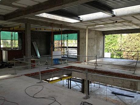 A-cero Projects NUEVAS IMÁGENES DE OBRA DE UNA VIVIENDA A-CERO PROYECTADA EN MADRID