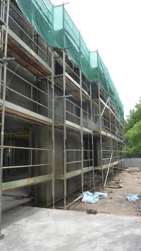 A-cero Projects NUEVAS IMÁGENES DE OBRA DE UNA VIVIENDA A-CERO PROYECTADA EN MADRID