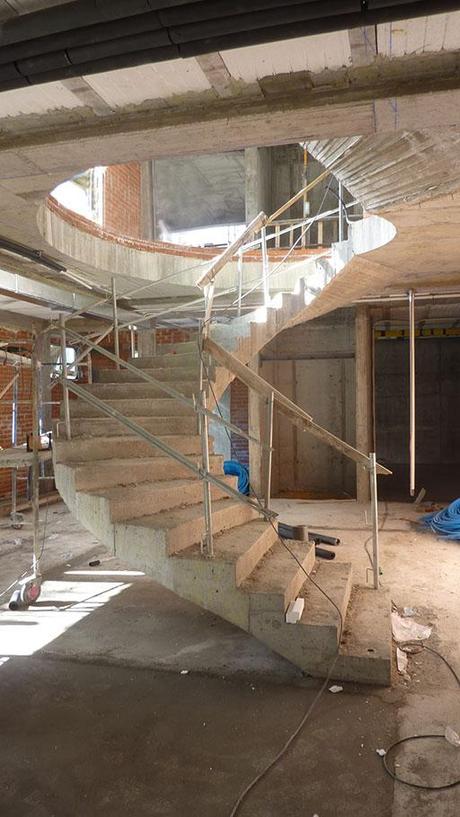 A-cero Projects NUEVAS IMÁGENES DE OBRA DE UNA VIVIENDA A-CERO PROYECTADA EN MADRID