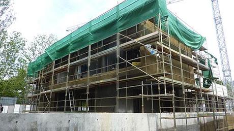 A-cero Projects NUEVAS IMÁGENES DE OBRA DE UNA VIVIENDA A-CERO PROYECTADA EN MADRID