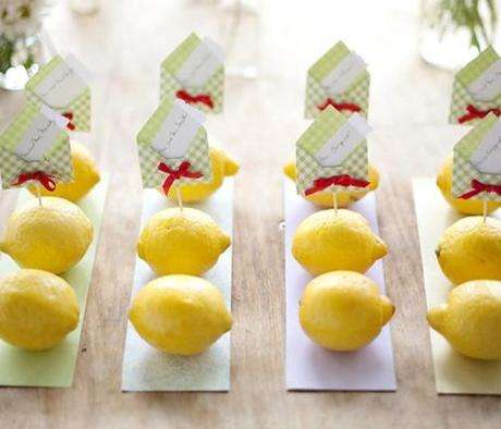 sobrecitos y limones