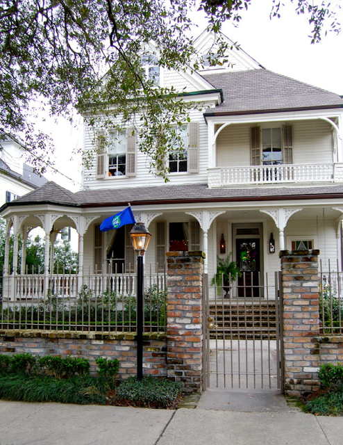 Hoy visitamos una Casa Victoriana en New Orleans