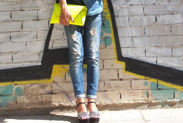 Total look Denim ...Más Print y Flúor