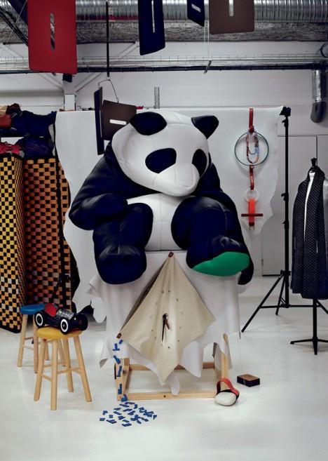 Hermes Petit h Panda Petit H by Hermès   El Diseño Ecológico También puede ser muy Chic