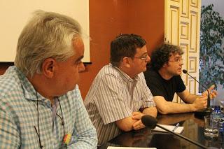 Presentación en Huesca de LAS CENIZAS DEL SUEÑO ETERNO