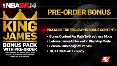 kingjamespack NBA 2K14 Incluirá los mejores equipos de la Euroliga