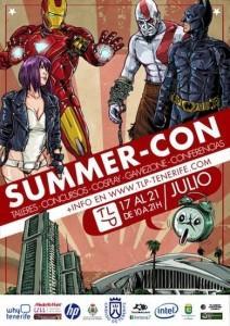TLP Tenerife Summer Con 2013 Cartel Summer Con 2013
