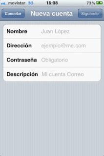 Configurar correo en iPhone o iPad