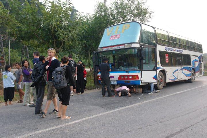 Viaje en bus por Tailandia