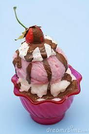 El helado sundae