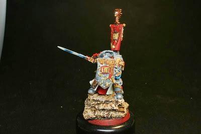 Seraphim Sepia y azul gris claro en Kaldor Draigo