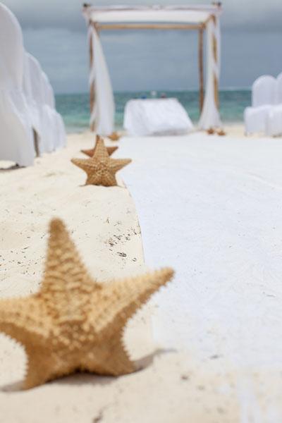My Wedding Inspiration: estrellas de mar para una boda en la playa